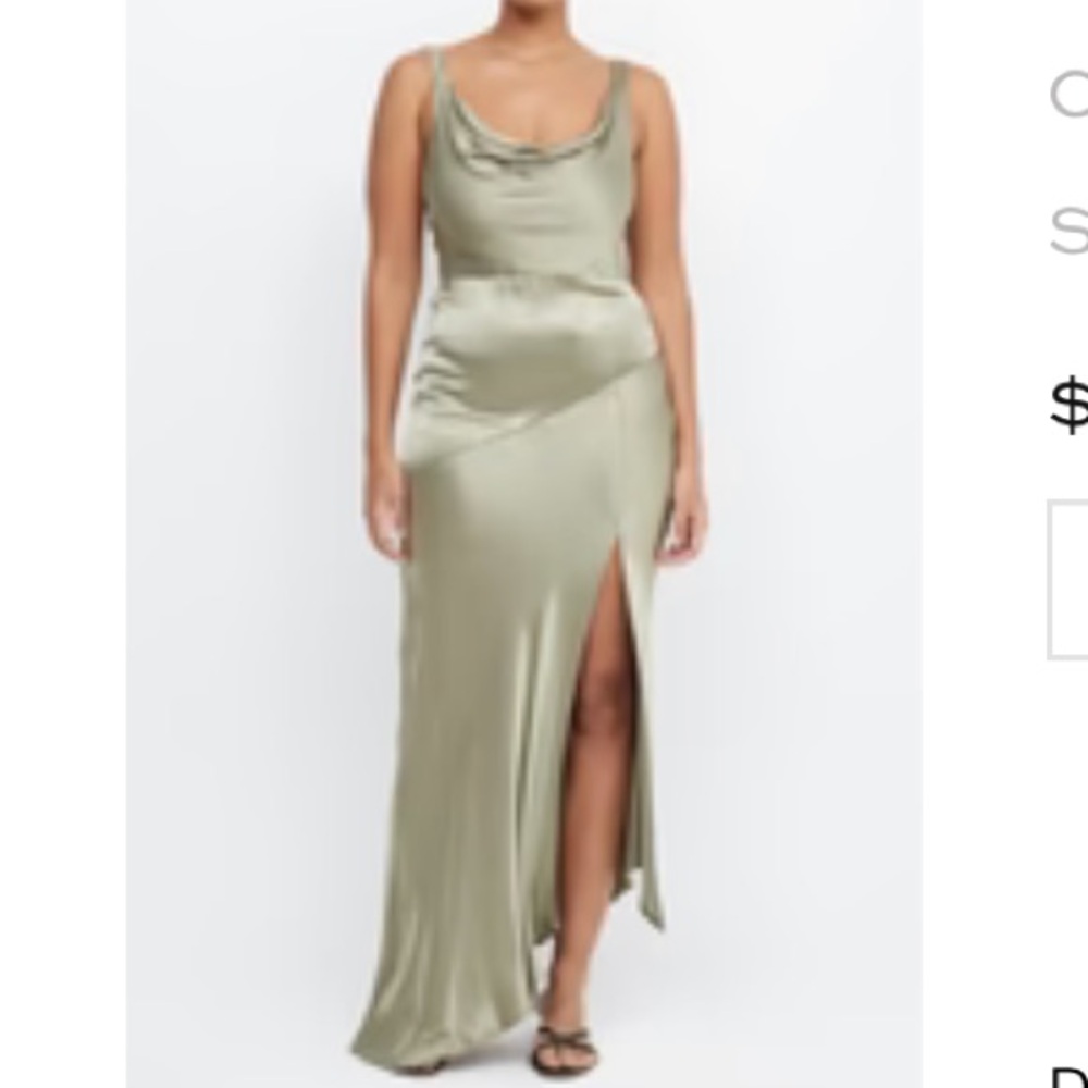 Bec and Bridge dress worn once for a wedding.

Was taken out to fit a size 16/18